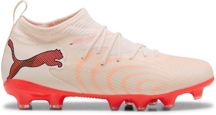 PUMA PUMA FUTURE 9 MATCH FGAG Fu&szlig;ballschuhe Kinder - sugared almond-puma white-ultra red - 4 | SportScheck