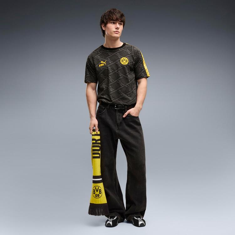 PUMA PUMA Borussia Dortmund King T-Shirt Herren - puma black-faster yellow - 2 | SportScheck