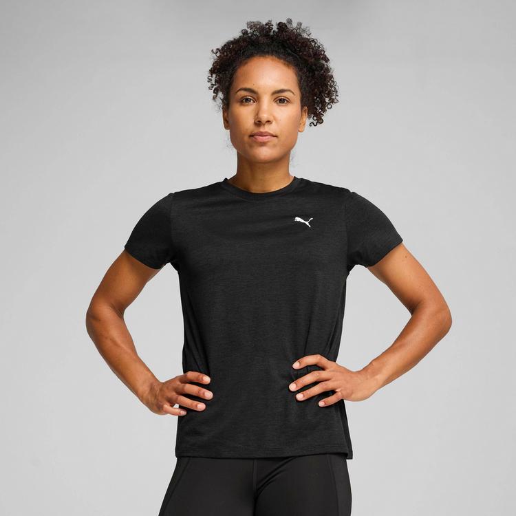 PUMA PUMA ESSENTIAL Funktionsshirt Damen - puma black heather - 0 | SportScheck