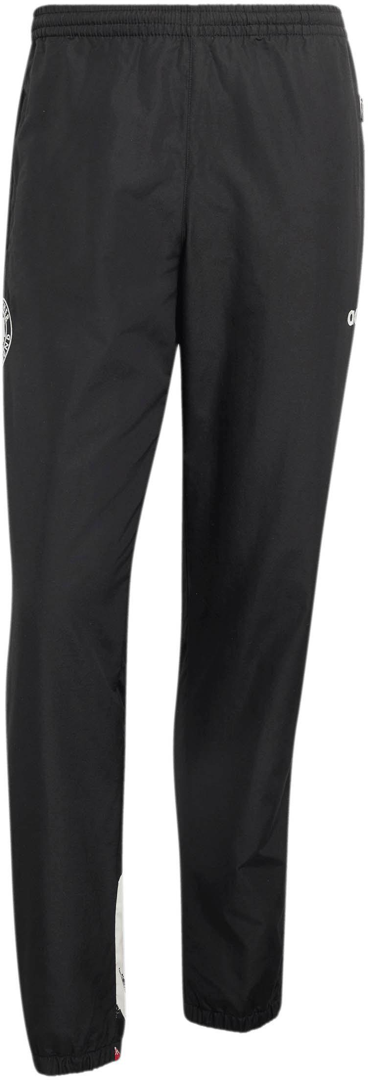 Adidas Trainingshose Rautenprint Polyester Schwarz