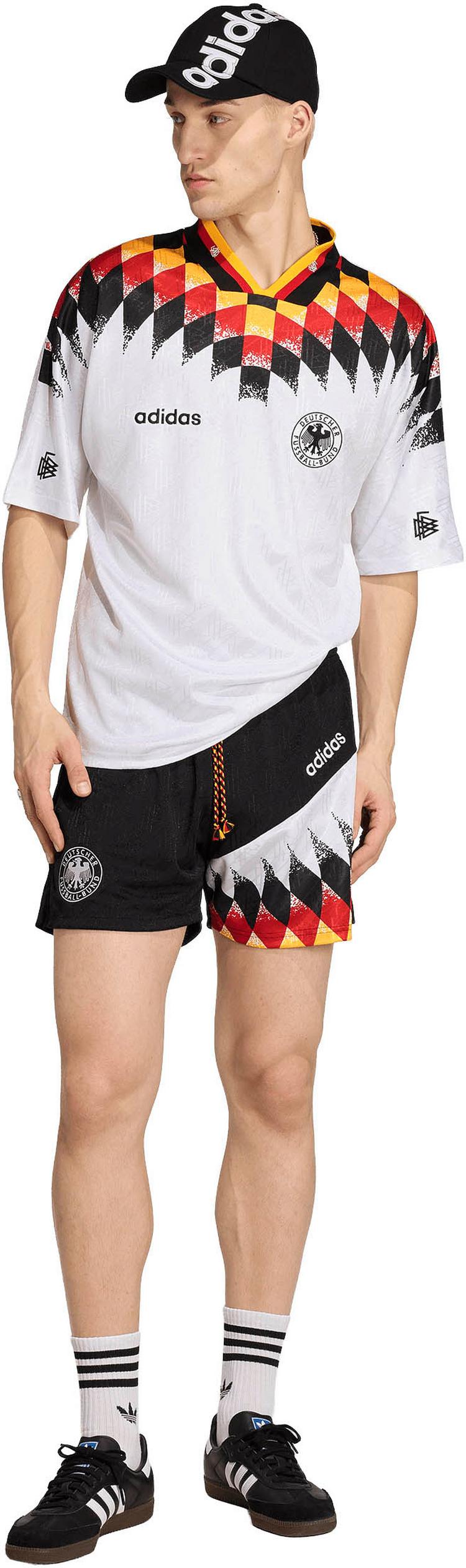 adidas adidas WM 1994 DFB Deutschland Heim Fu&szlig;ballshorts Herren - black - 2 | SportScheck