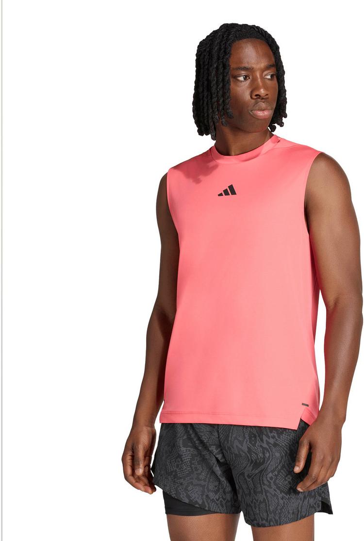 adidas adidas D4T Funktionstank Herren - pure turbo - 0 | SportScheck