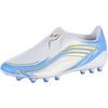 adidas F50 MESSI LEAGUE LL AG Fu&szlig;ballschuhe Kinder - ivory-seblbu-iceblu