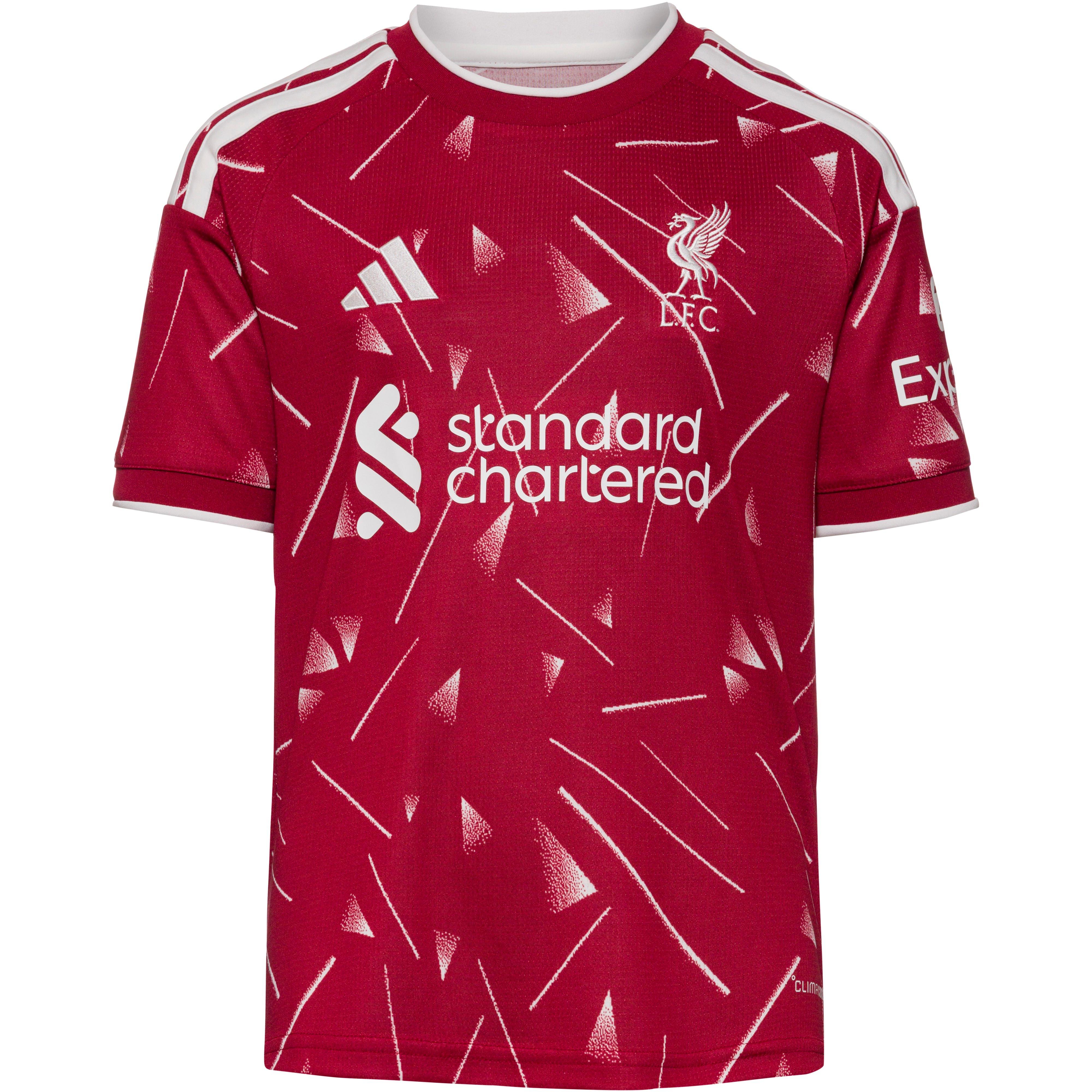 Adidas Teamtrikot Heim Climacool Rundhals Polyester Rot