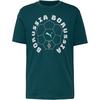 PUMA Borussia M&ouml;nchengladbach Culture T-Shirt Herren - cold green-puma white