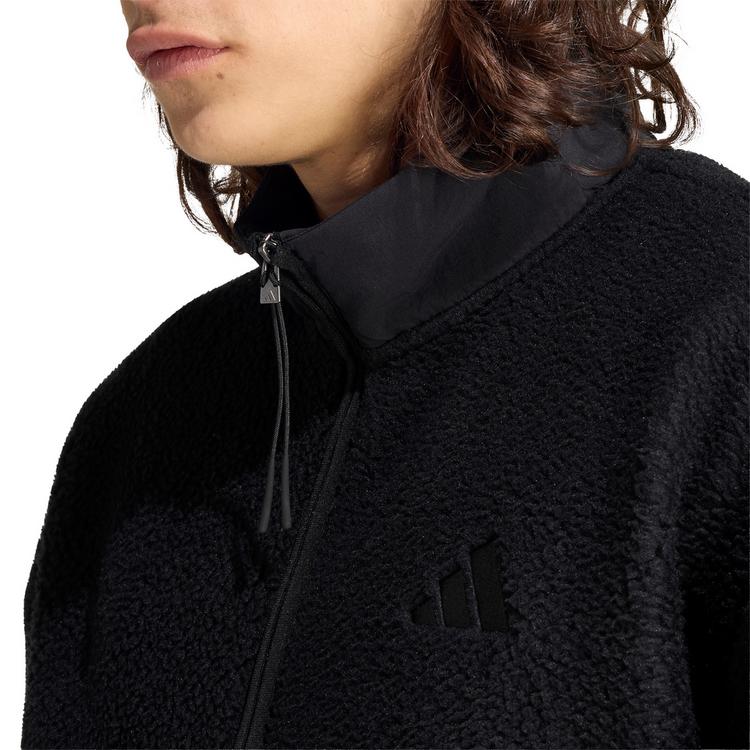 adidas adidas City Tech Fleecejacke Herren - black - 3 | SportScheck