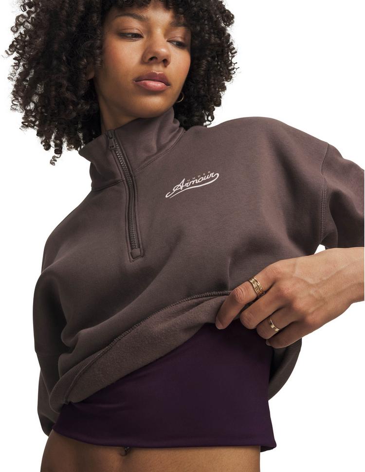 Under Armour Under Armour RIVAL Sweatshirt Damen - peppercorn - 2 | SportScheck