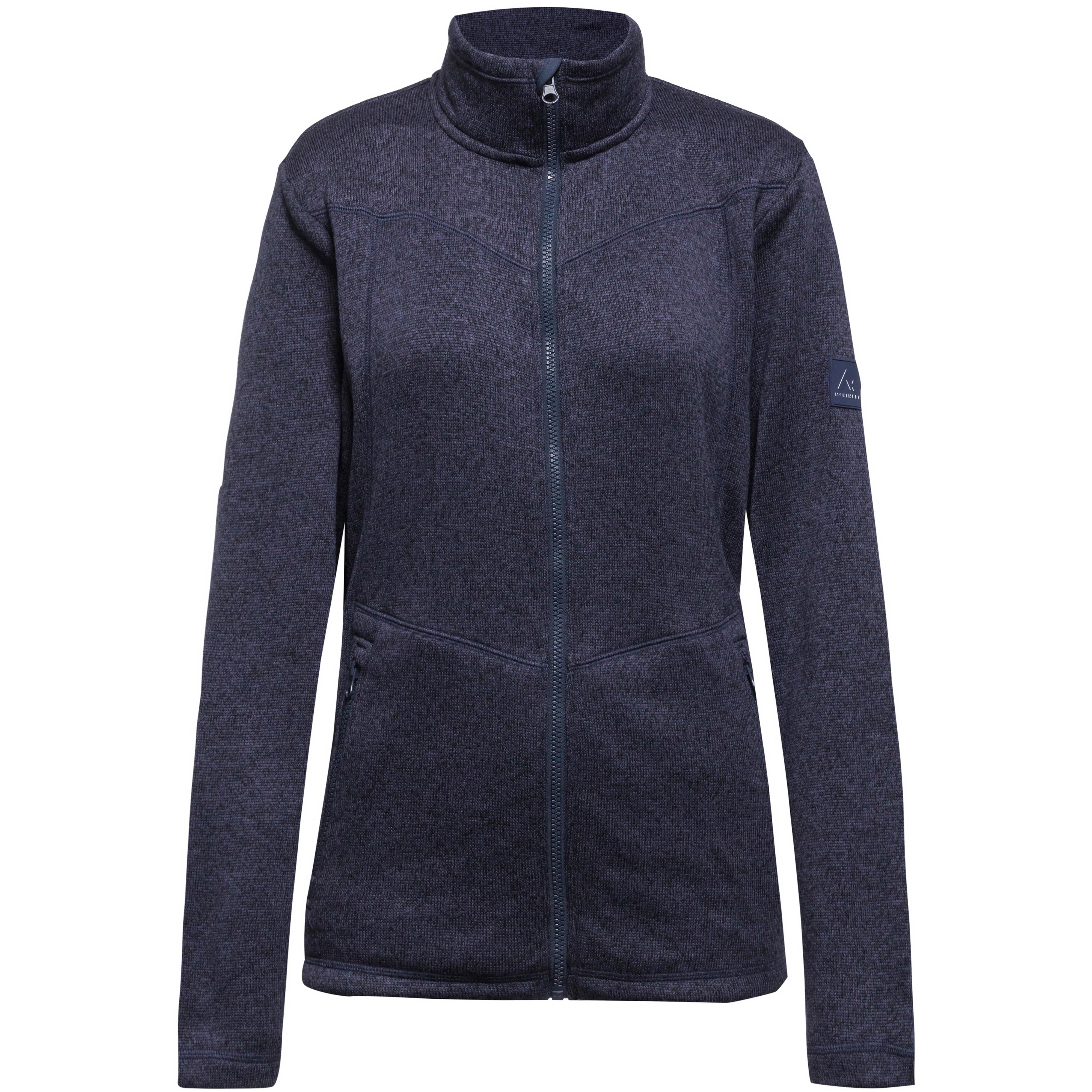 mckinley Strickfleece Stehkragen Reißverschlusstaschen Fleece-Kunstfaser Blau