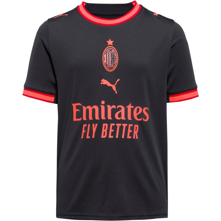 PUMA PUMA AC Mailand 26-27 3rd Teamtrikot Kinder - flat dark gray-glowing red - 0 | SportScheck