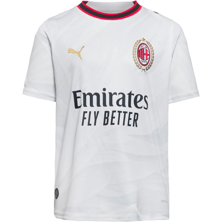 PUMA PUMA AC Mailand 26-27 Ausw&auml;rts Teamtrikot Kinder - puma white-victory gold - 0 | SportScheck