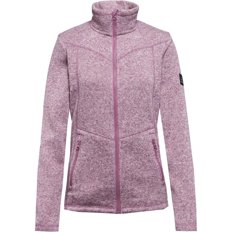 McKinley McKinley Rubin III Strickfleece Damen - melange-violet - 0 | SportScheck