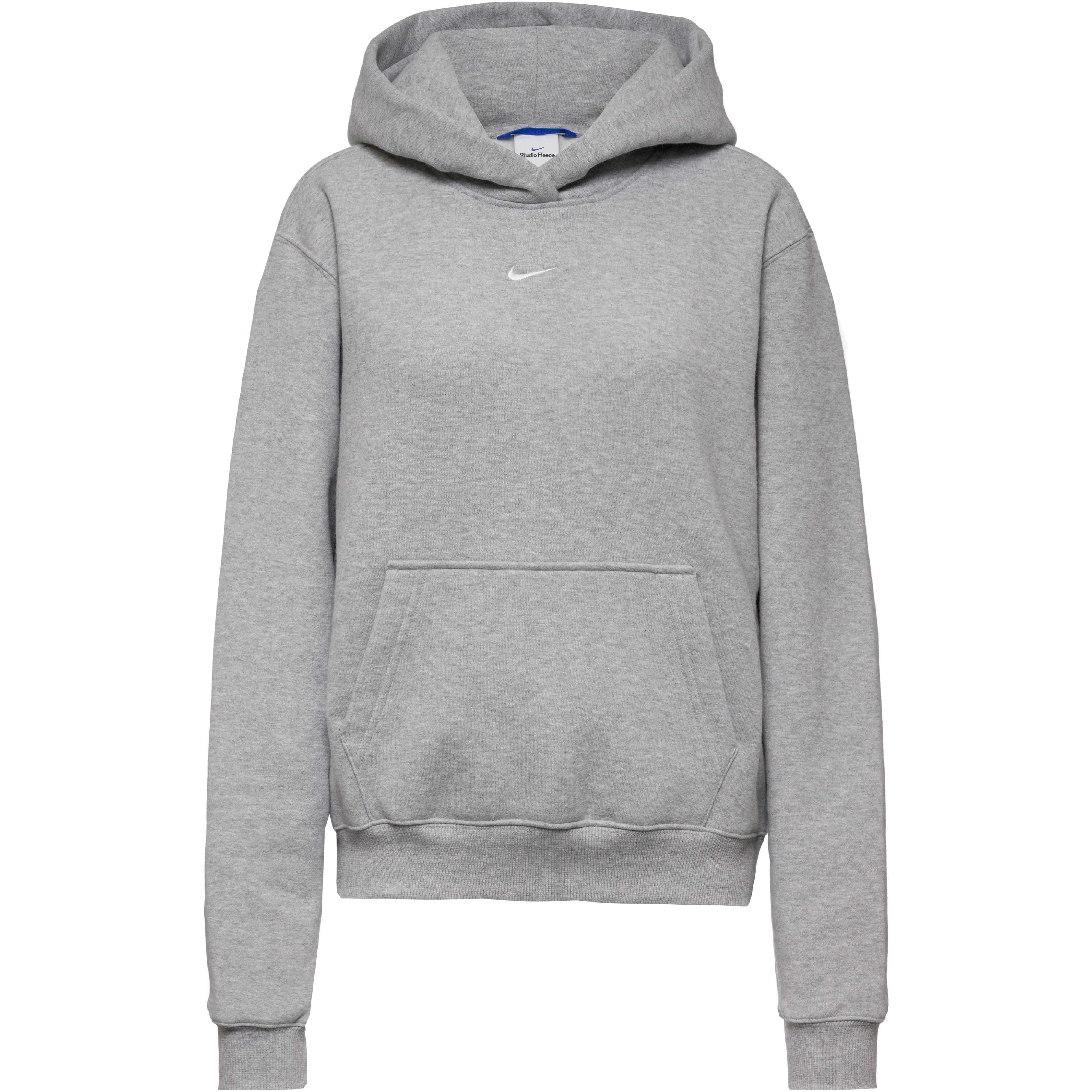 Nike Sweatshirt Hoodie Mischgewebe Grau