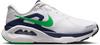 Nike STRUCTURE PLUS Laufschuhe Herren - white-green spark-midnight navy