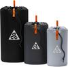 Nike ACG STUFF SACK 3PK 8l Packsack - black-safety orange-summit white