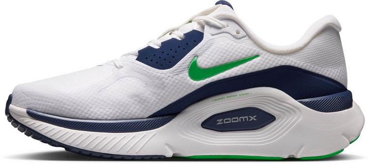 Nike Nike STRUCTURE PLUS Laufschuhe Herren - white-green spark-midnight navy - 0 | SportScheck