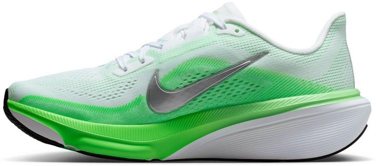 Nike Nike Pegasus 42 Laufschuhe Damen - white-metallic silver-green strike - 0 | SportScheck