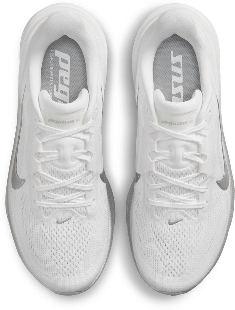 Nike Nike Pegasus 42 Laufschuhe Damen - white-metallic silver-wolf grey - 0 | SportScheck