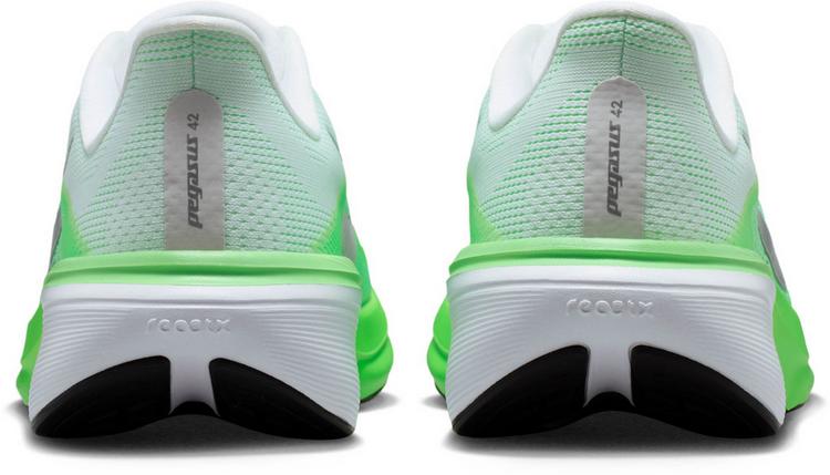 Nike Nike Pegasus 42 Laufschuhe Damen - white-metallic silver-green strike - 2 | SportScheck