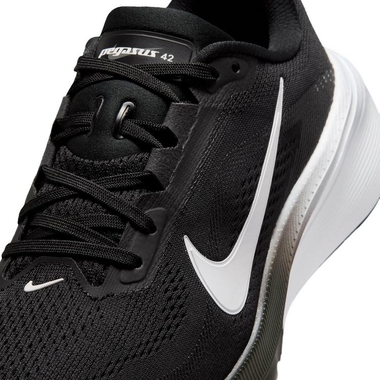 Nike Nike Pegasus 42 Laufschuhe Damen - black-white-iron grey - 4 | SportScheck