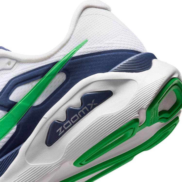 Nike Nike STRUCTURE PLUS Laufschuhe Herren - white-green spark-midnight navy - 5 | SportScheck