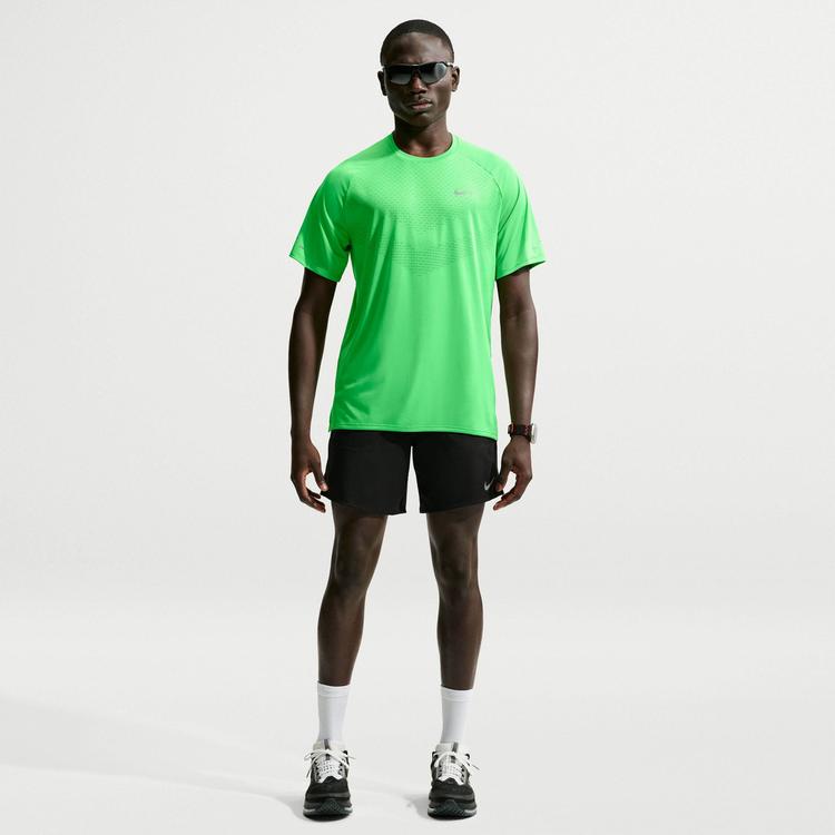 Nike Nike DFADV STRIDE Funktionsshirt Herren - green spark-reflective silv - 0 | SportScheck