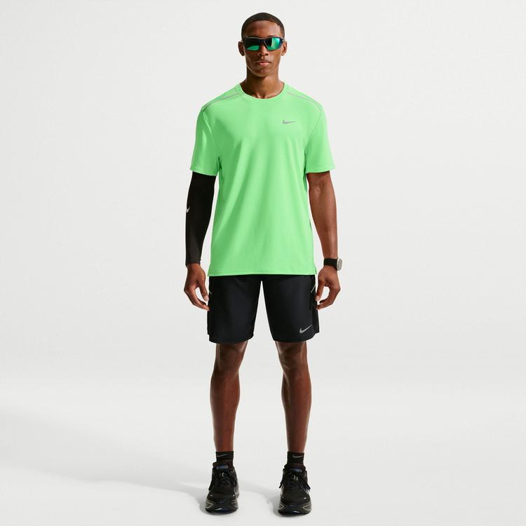 Nike Nike Miler Funktionsshirt Herren - illusion green-reflective silv - 0 | SportScheck