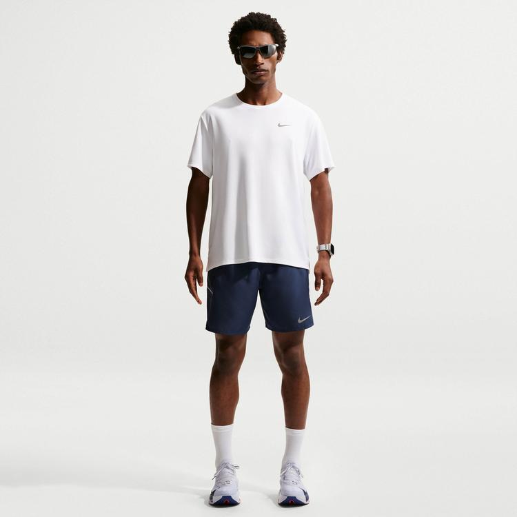 Nike Nike Miler Laufshorts Herren - midnight navy-reflective silv - 0 | SportScheck