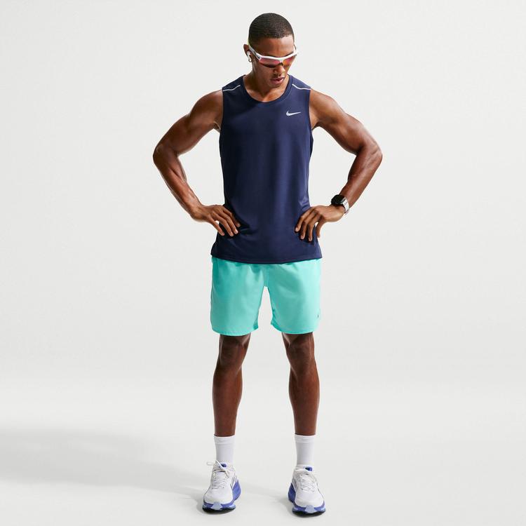 Nike Nike Miler Funktionstank Herren - midnight navy-reflective silv - 0 | SportScheck
