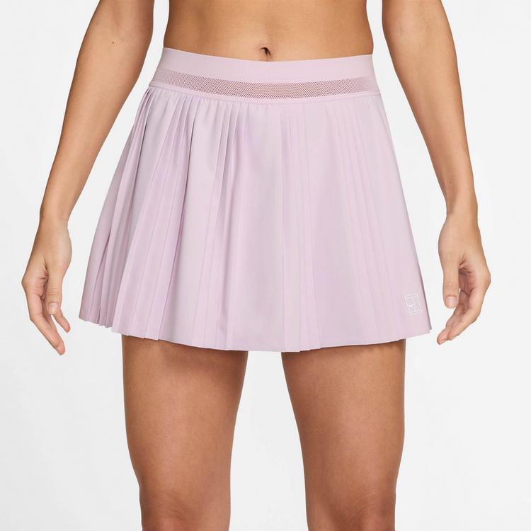 Nike Nike Dri Fit Advantage Ace Tennisrock Damen - bleached lilac-white - 0 | SportScheck