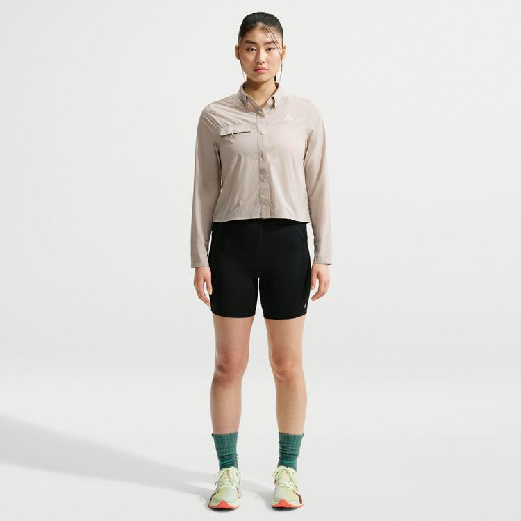 Nike Nike ACG AIREEZ Funktionsshirt Damen - cream ii-summit white - 0 | SportScheck