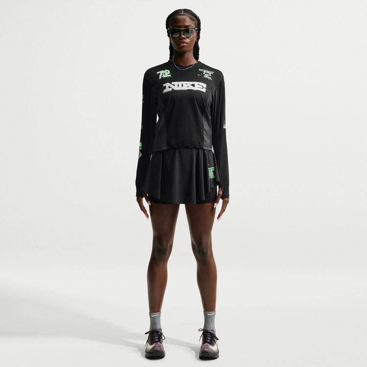 Nike Nike SWIFT Funktionsshirt Damen - black-iron grey-reflective silv - 0 | SportScheck