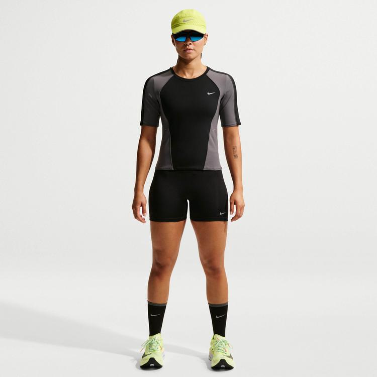 Nike Nike TEMPO Lauftights Damen - black-reflective silv - 0 | SportScheck