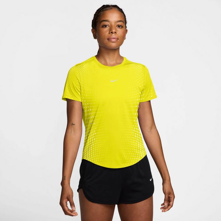 Nike Nike SWIFT Funktionstank Damen - lemon venom-white-reflective silv - 0 | SportScheck