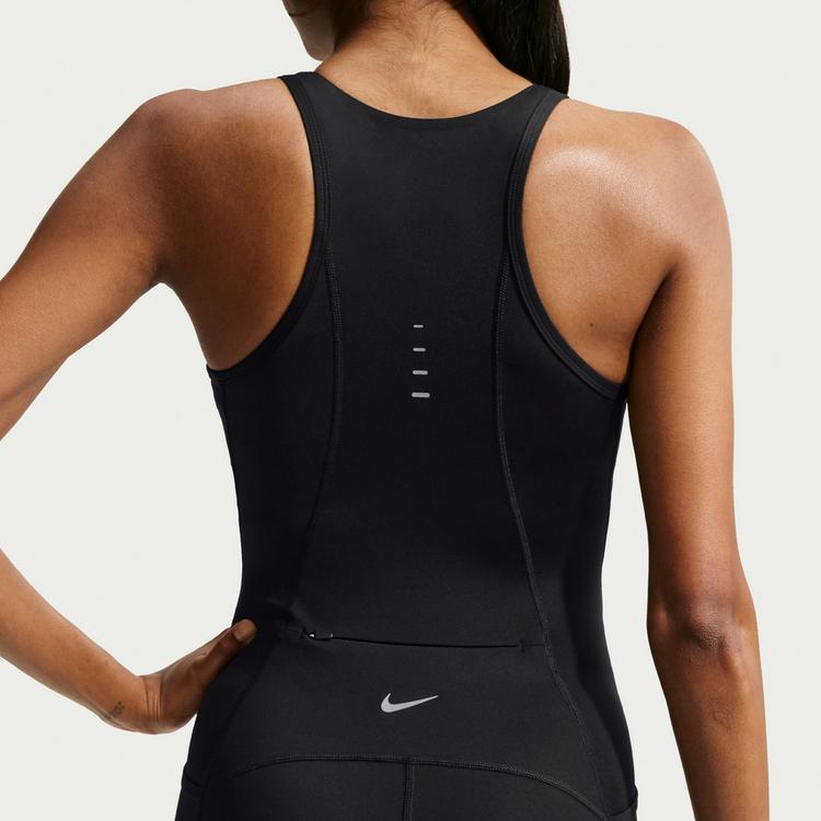 Nike Nike SWIFT Laufkleid Damen - black-reflective silv - 3 | SportScheck