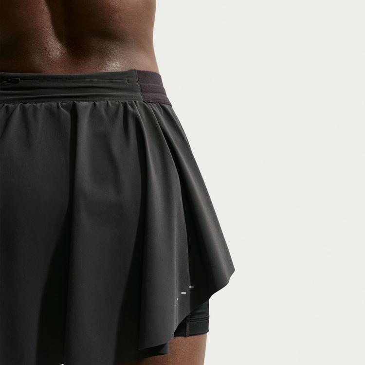 Nike Nike SWIFT SKORT Laufrock Damen - black-black-reflective silv - 3 | SportScheck