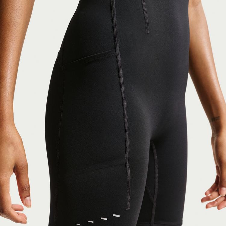 Nike Nike SWIFT Laufkleid Damen - black-reflective silv - 5 | SportScheck