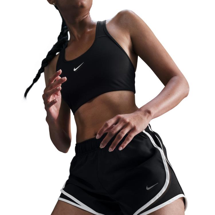 Nike Nike TEMPO Laufshorts Damen - black-black-white-reflective silv - 4 | SportScheck