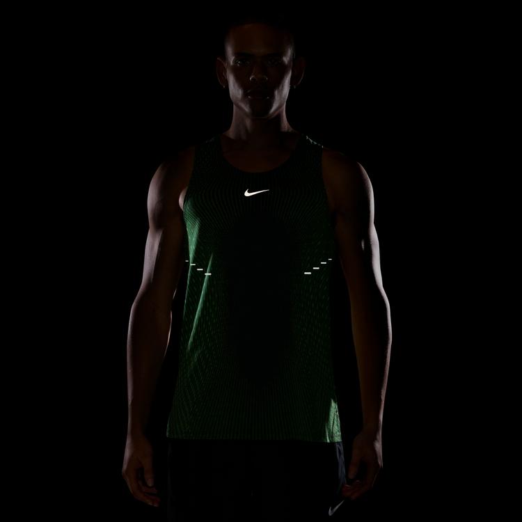 Nike Nike STRIDE Funktionstank Herren - black-voltage green-reflective silv - 5 | SportScheck