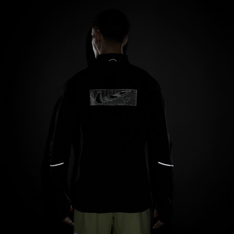 Nike Nike MILER Funktionsshirt Herren - black-reflective silv - 3 | SportScheck