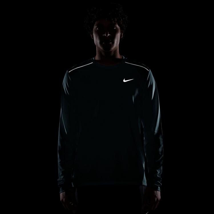 Nike Nike MILER Laufshirt Herren - smokey blue-reflective silv - 3 | SportScheck
