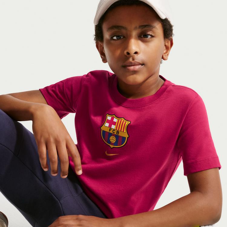 Nike Nike FC BARCELONA T-Shirt Kinder - noble red - 4 | SportScheck
