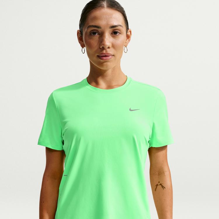 Nike Nike SWIFT Funktionsshirt Damen - illusion green-reflective silv - 3 | SportScheck