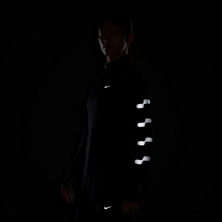 Nike Nike TEMPO FLASH Funktionsshirt Damen - black-reflective silv - 3 | SportScheck