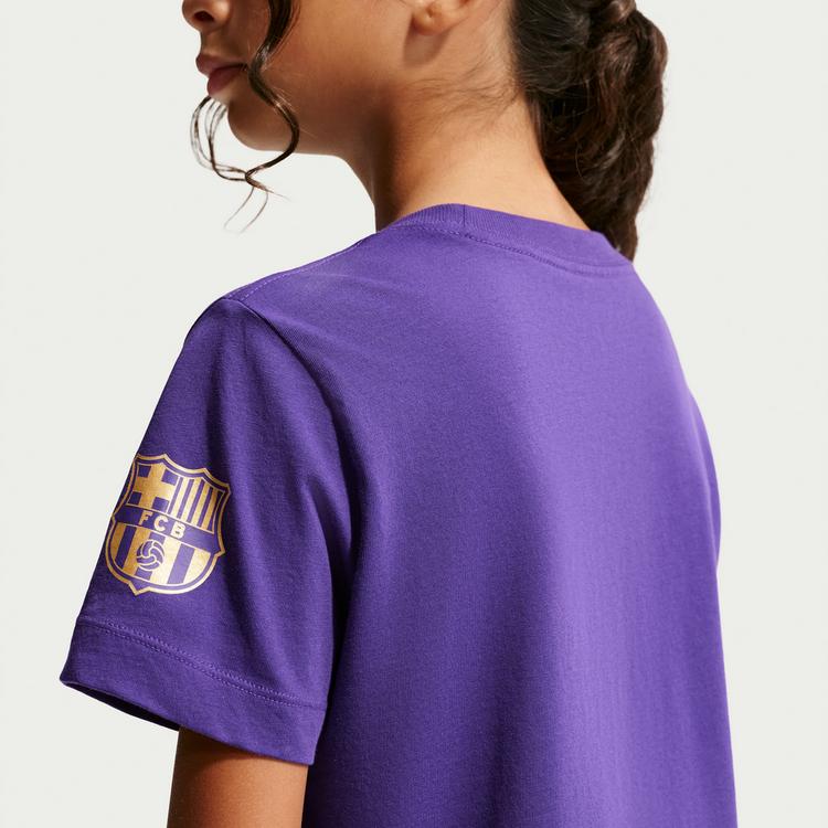 Nike Nike FC BARCELONA T-Shirt Kinder - field purple - 3 | SportScheck