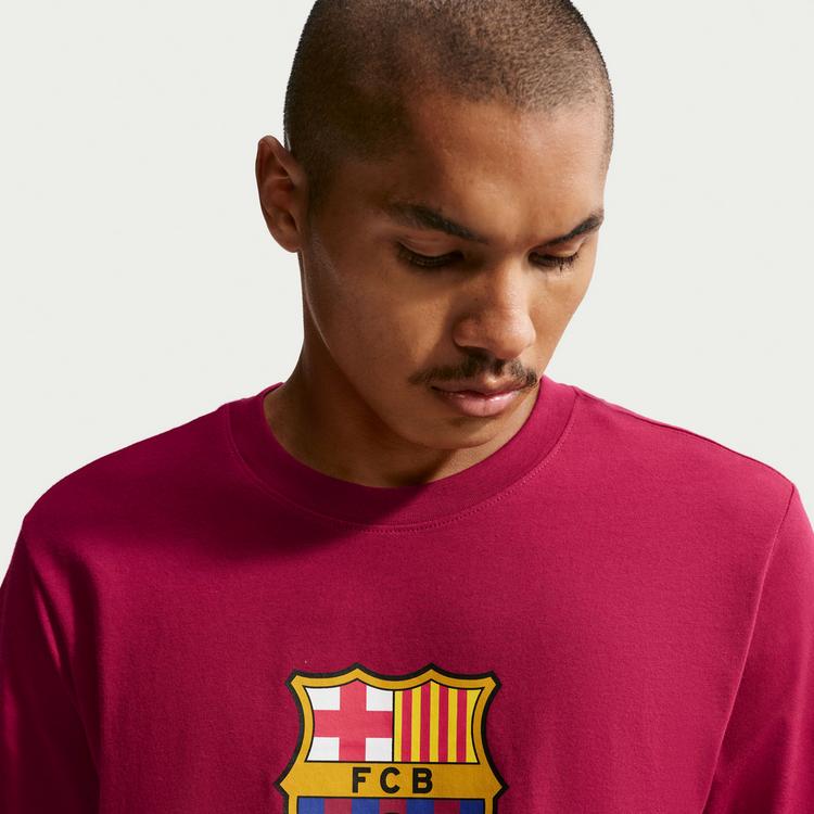 Nike Nike FC BARCELONA T-Shirt Herren - noble red - 4 | SportScheck