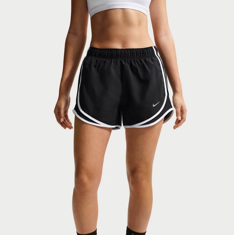 Nike Nike TEMPO Laufshorts Damen - black-black-white-reflective silv - 0 | SportScheck