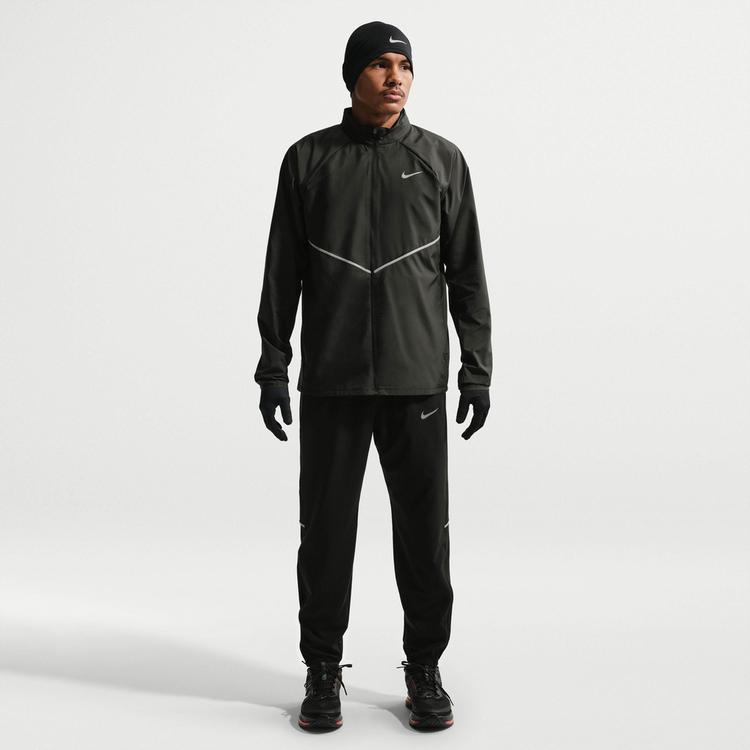 Nike Nike MILER Laufjacke Herren - black-black-reflective silv - 0 | SportScheck