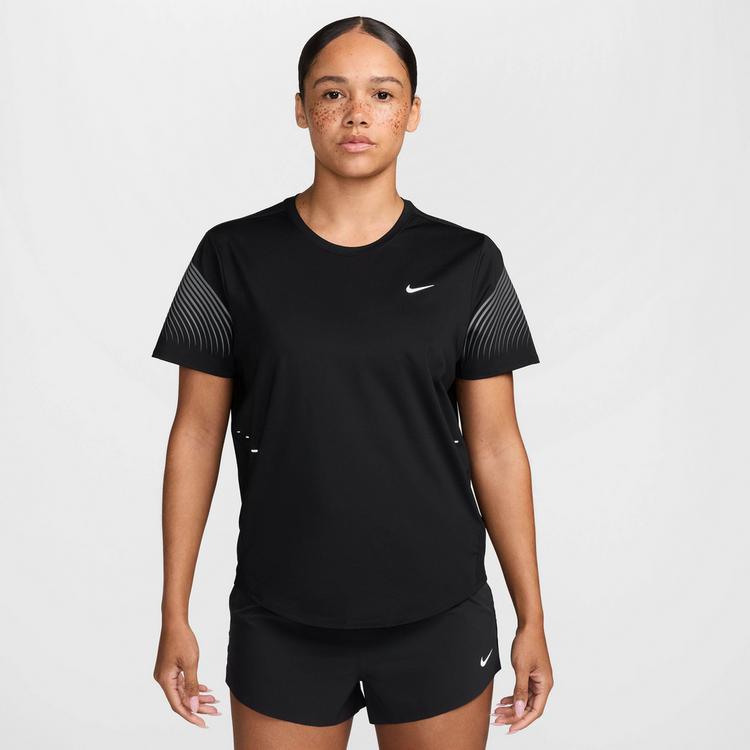 Nike Nike SWIFT  FLSH TOP SS Funktionsshirt Damen - black-reflective silv-reflective si - 0 | SportScheck