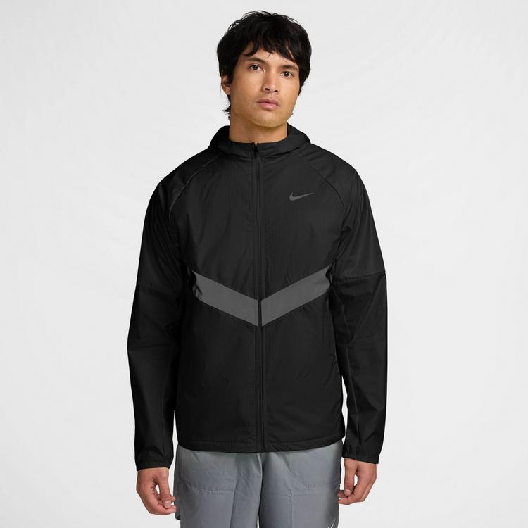 Nike Nike MILER Laufjacke Herren - black-black-reflective silv - 0 | SportScheck