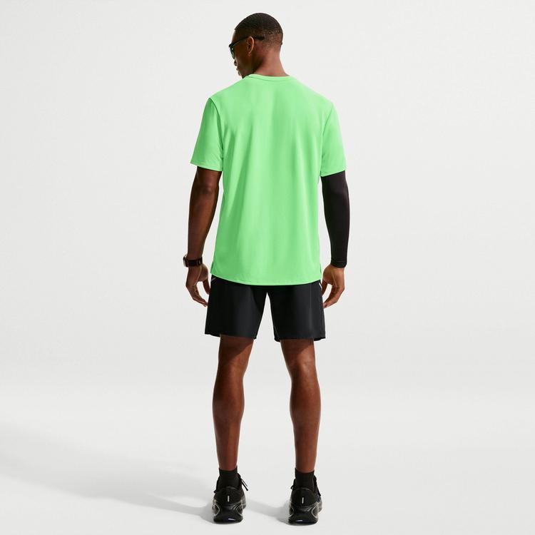 Nike Nike Miler Funktionsshirt Herren - illusion green-reflective silv - 1 | SportScheck